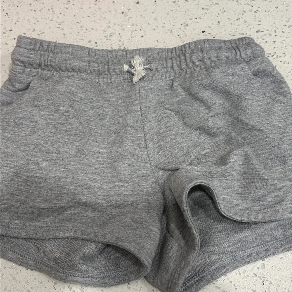 Cat & Jack Gray Shorts bundle and swimsuit, size 6